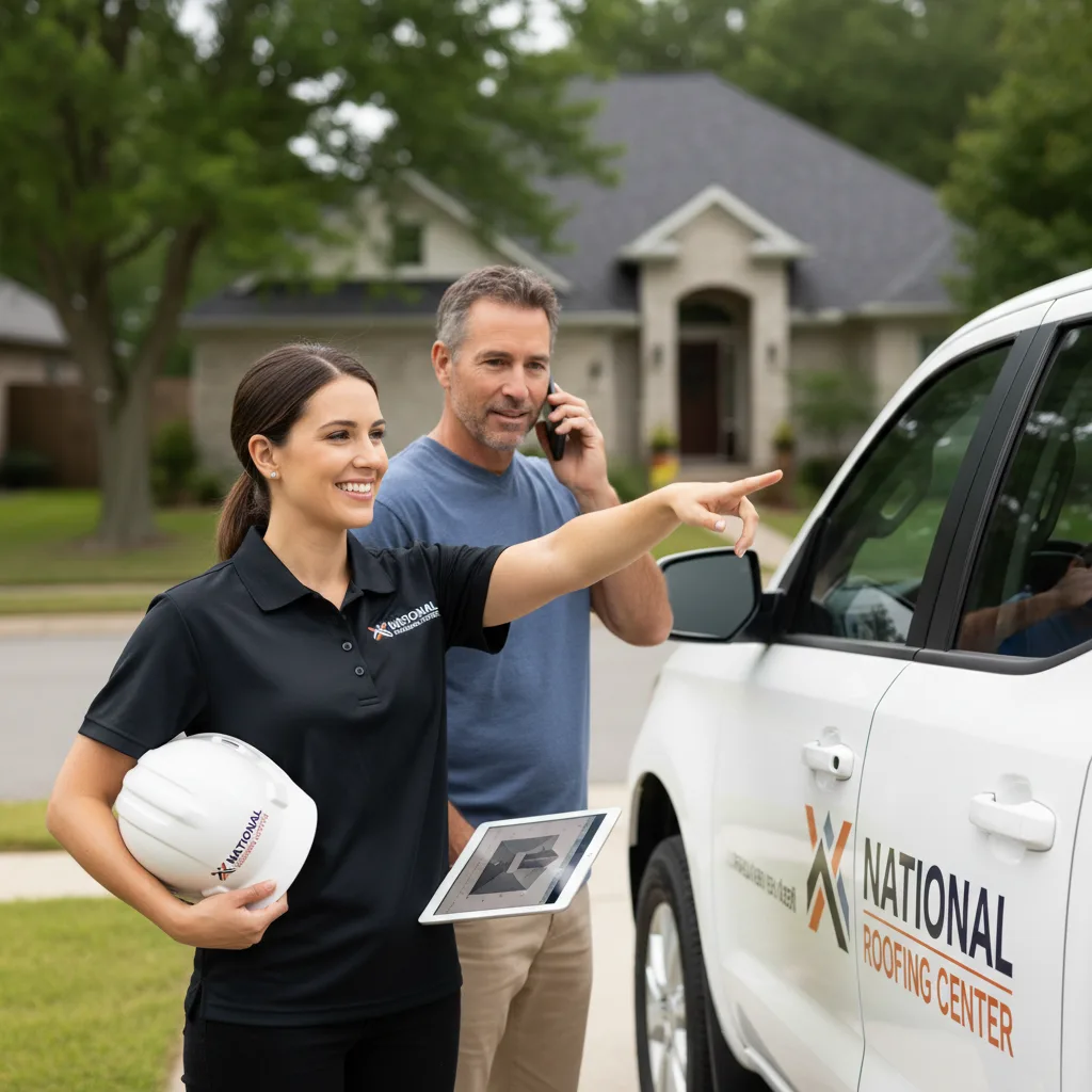 National Roofing Center customer support in Freeman